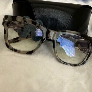 Tortoiseshell computer glasses new with case
